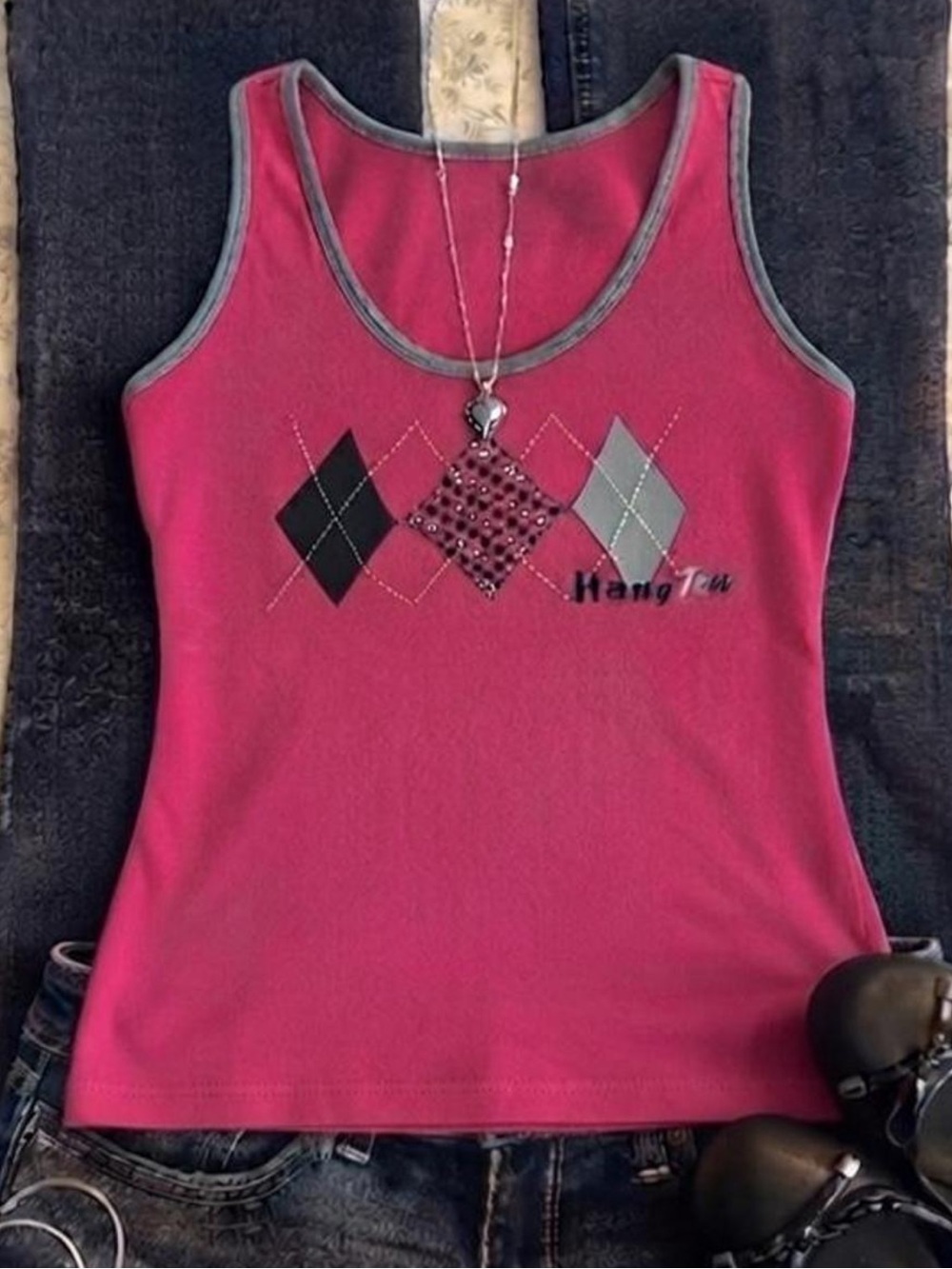 Women’s Pink Tank Top